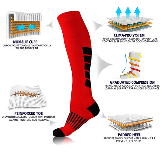 Compression Stocking Anti-slip Running Socks
