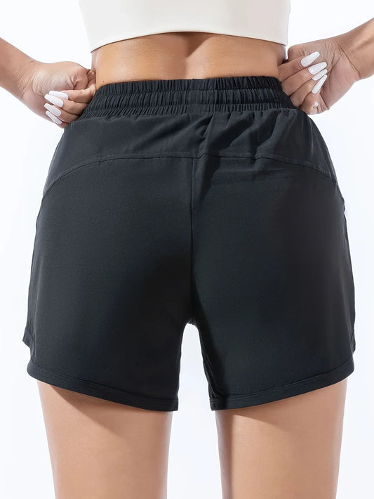Women's Quick-Dry Athletic Workout Shorts