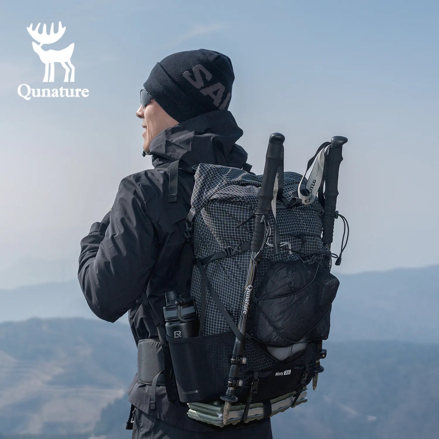 30-35L Lightweight Waterproof Hiking Backpack