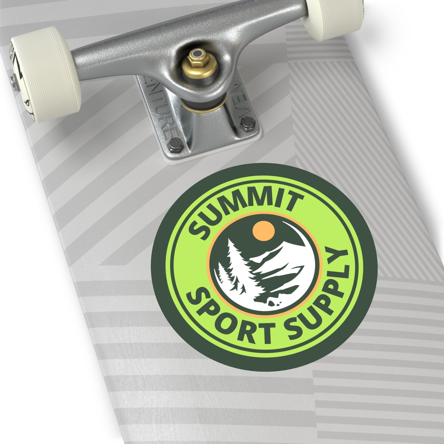 Summit Sport Supply Round Vinyl Sticker