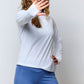 Women's Long Sleeve Athletic Performance Top