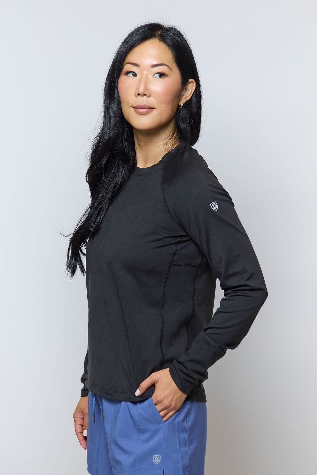 Women's Long Sleeve Athletic Performance Top