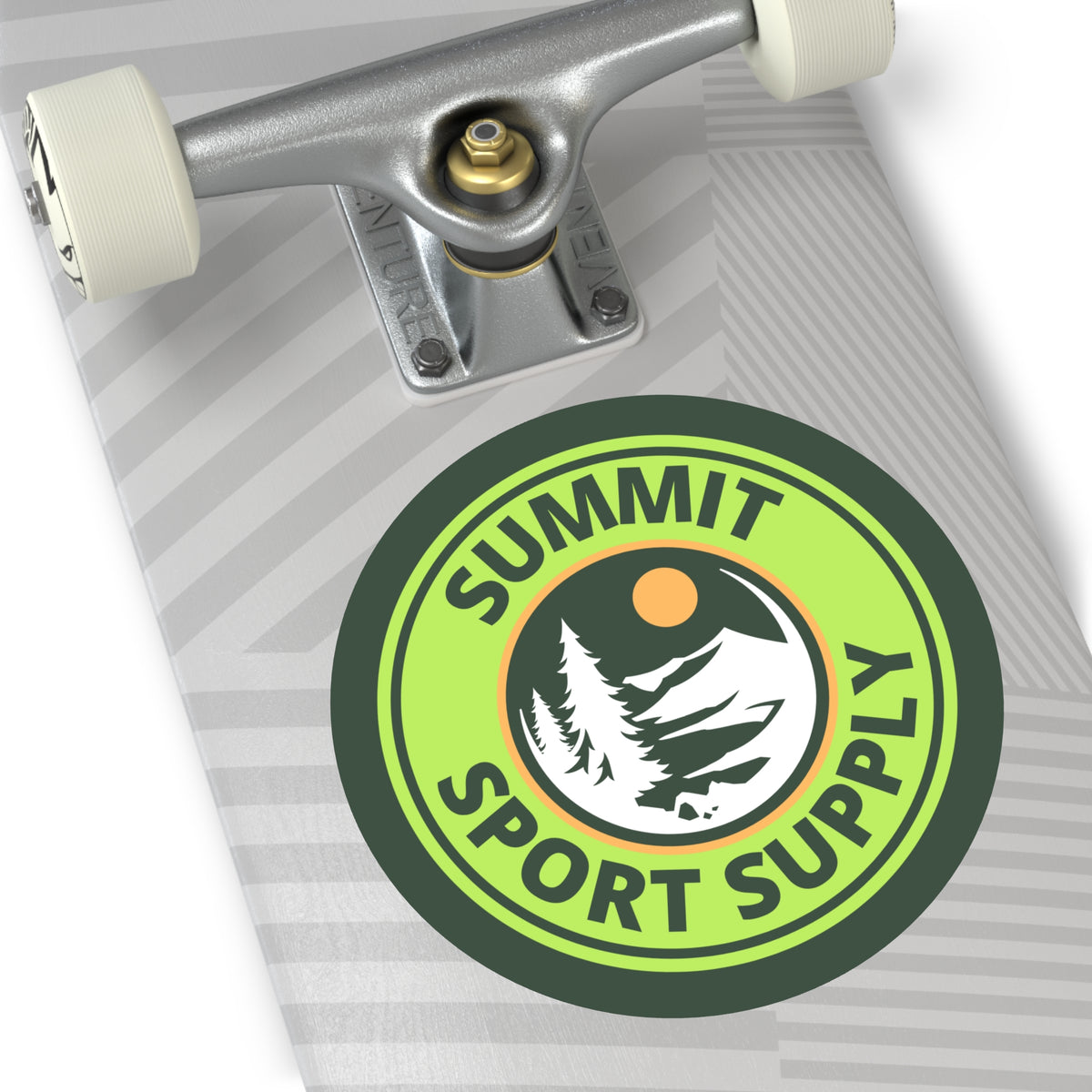 Summit Sport Supply Round Vinyl Sticker