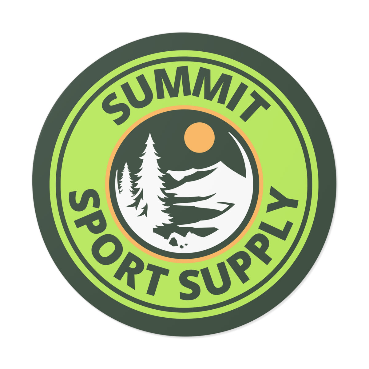 Summit Sport Supply Round Vinyl Sticker