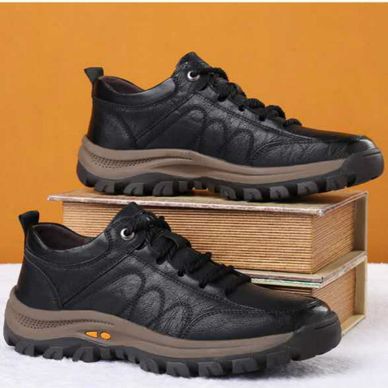 Casual Leather Outdoor Hiking Shoes