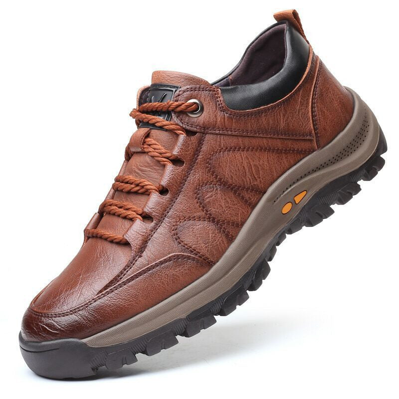 Casual Leather Outdoor Hiking Shoes