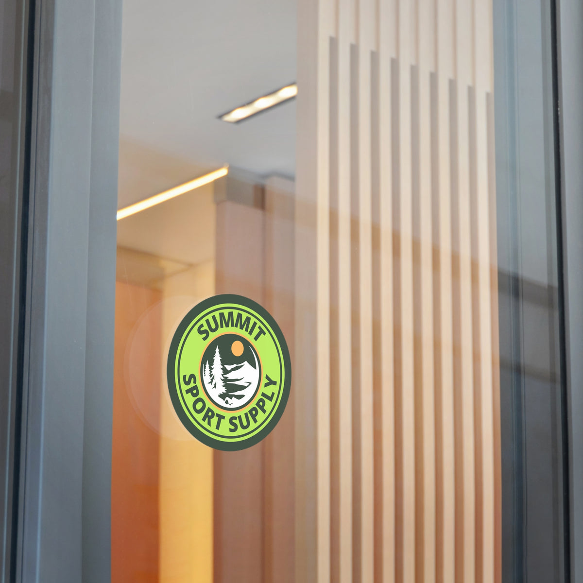 Summit Sport Supply Round Vinyl Sticker