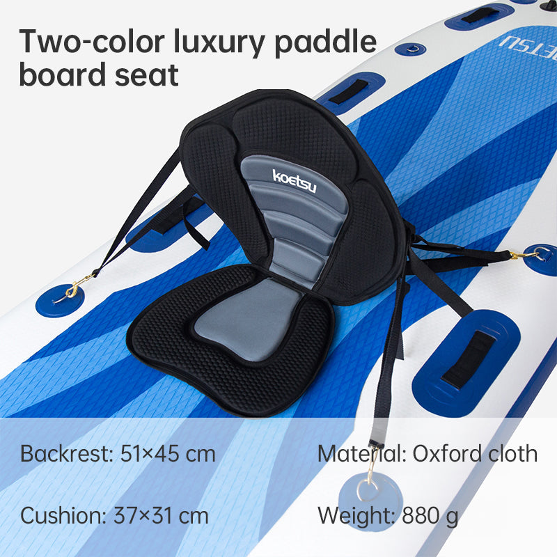 Adjustable Padded Kayak Seat With Backrest