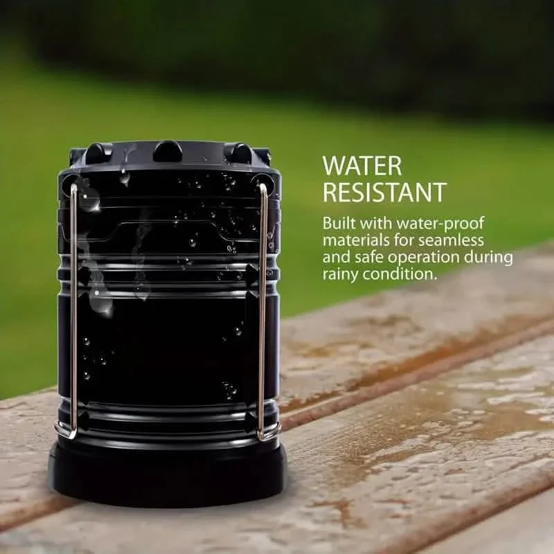 2-Piece Collapsible LED Camping Lantern Set