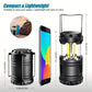 2-Piece Collapsible LED Camping Lantern Set