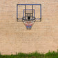 Wall mounted basketball basket