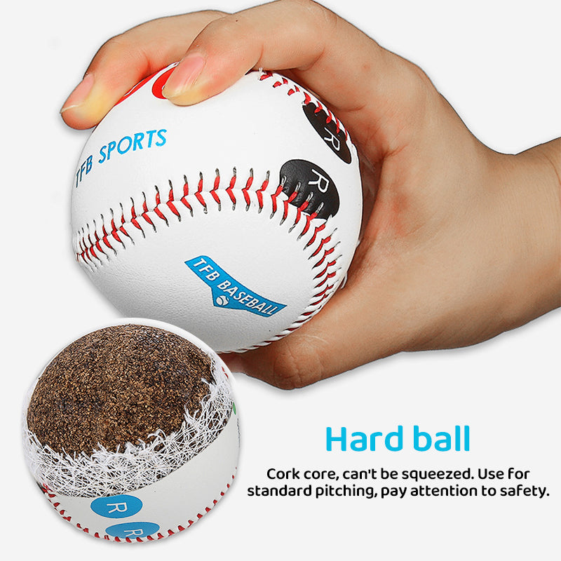 9-Inch Competition Training Baseball With Markers