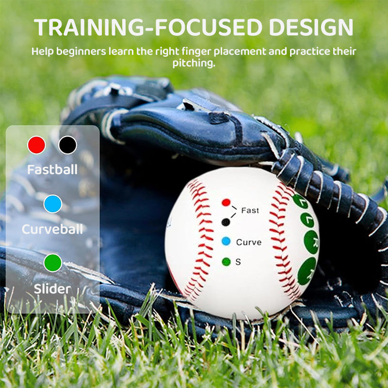 9-Inch Competition Training Baseball With Markers