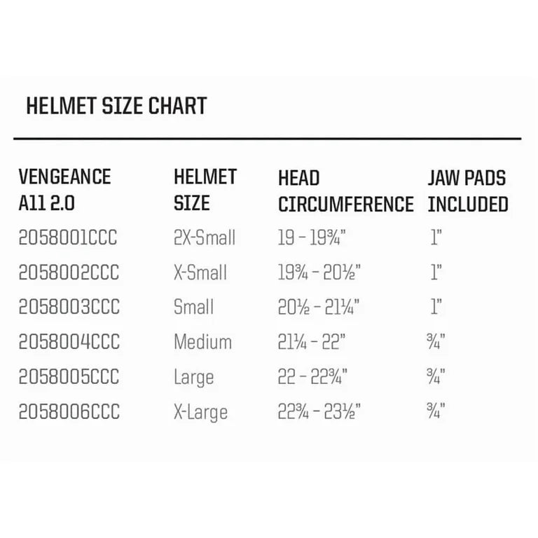 Schutt Youth Vengeance A11 2.0 Football Helmet