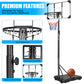 Portable Basketball Goal System With Wheels