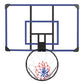 Wall mounted basketball basket