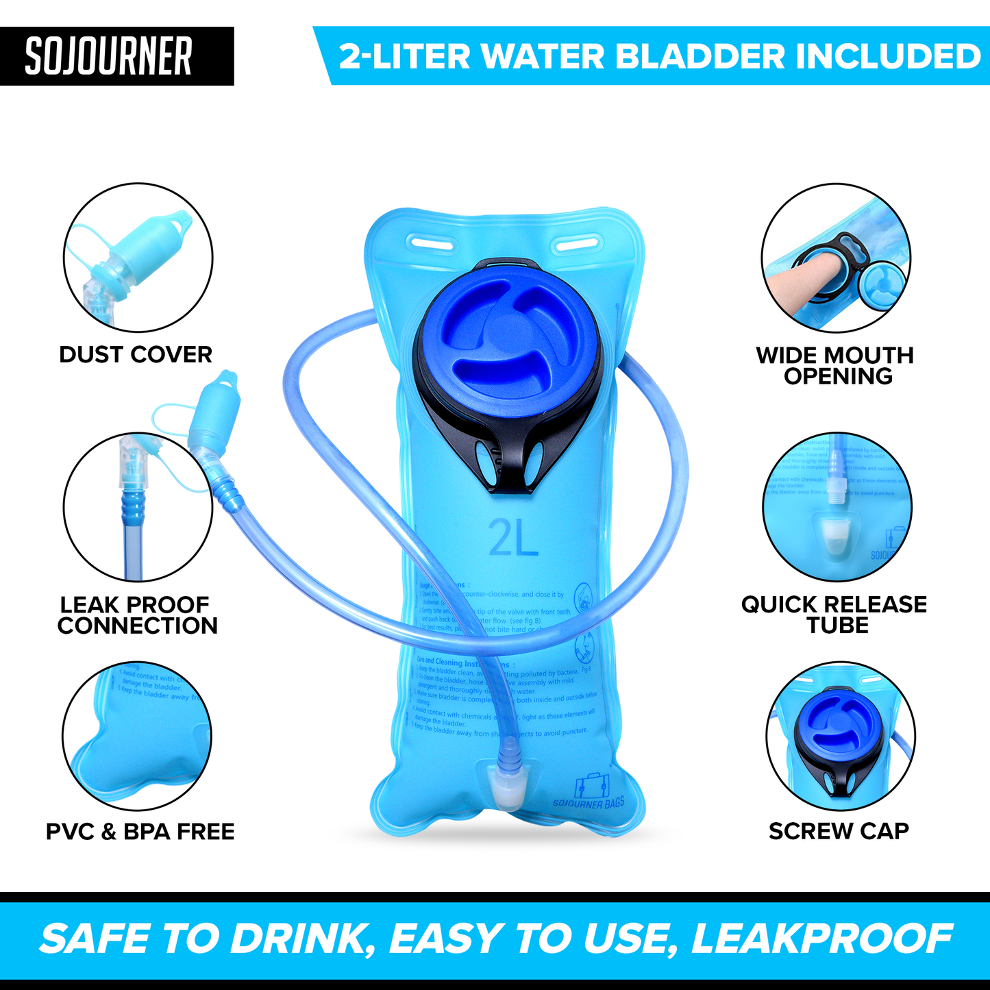 Medium Hydration Pack Backpack For Hiking