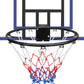 Wall mounted basketball basket