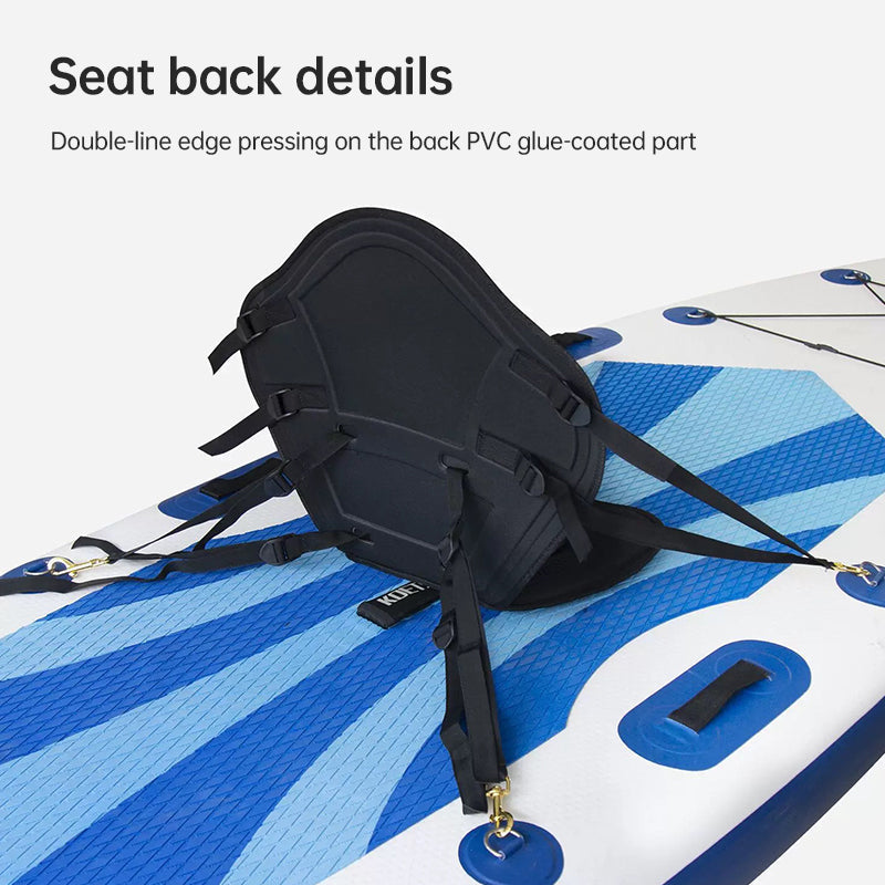 Adjustable Padded Kayak Seat With Backrest