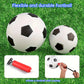 Mini foldable plastic soccer set