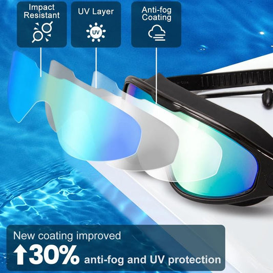 2-Piece Swimming Goggles Set