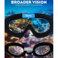 2-Piece Swimming Goggles Set