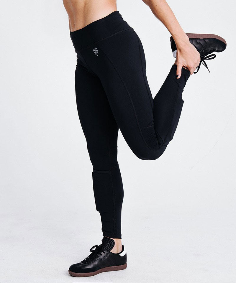 Women's Soccer Tights With Shin Guard Pocket