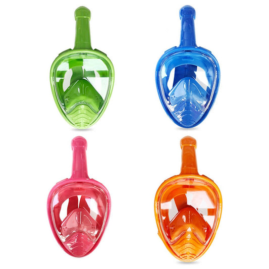 Kids Full Face Panoramic Snorkeling Mask