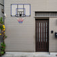 Wall mounted basketball basket