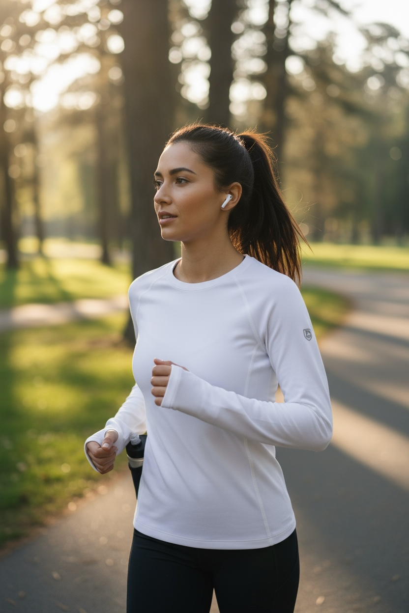 Women's Long Sleeve Athletic Performance Top