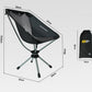 Ultra-Light 360-Degree Swivel Folding Camping Chair