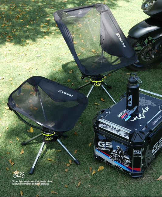 Ultra-Light 360-Degree Swivel Folding Camping Chair