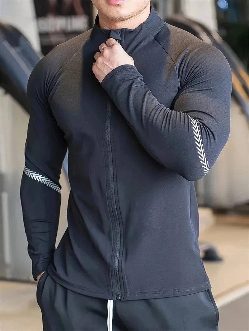 Men's Quick-Dry Compression Sports Jacket