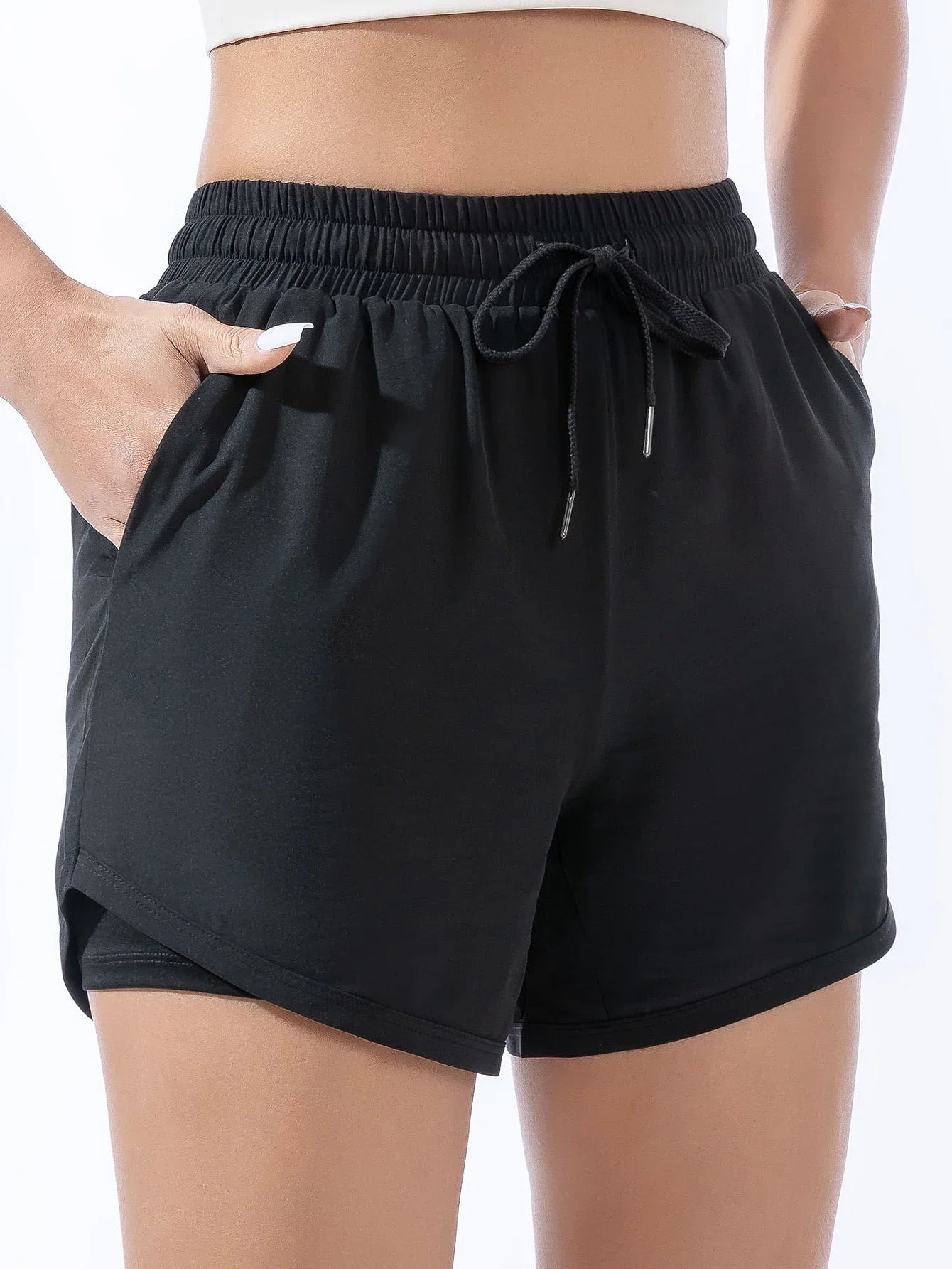 Women's Quick-Dry Athletic Workout Shorts