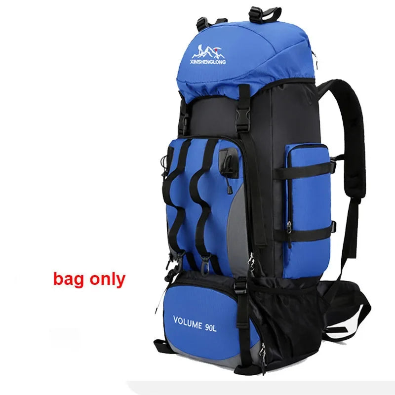 90L Waterproof Large Capacity Hiking Backpack