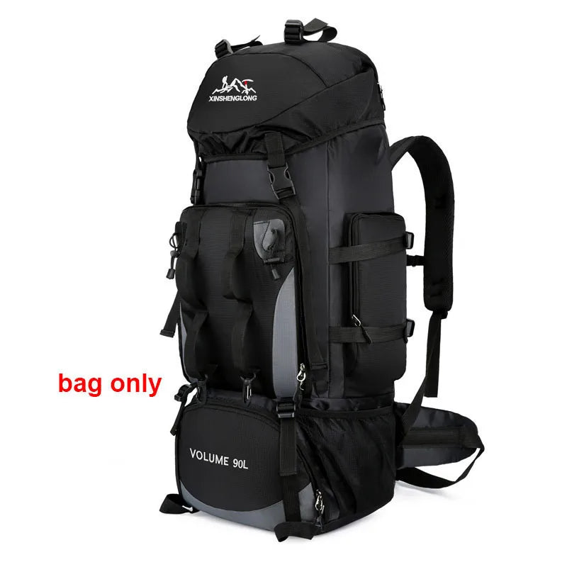 90L Waterproof Large Capacity Hiking Backpack