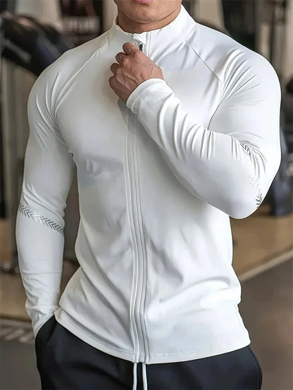 Men's Quick-Dry Compression Sports Jacket