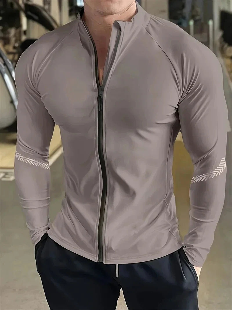 Men's Quick-Dry Compression Sports Jacket