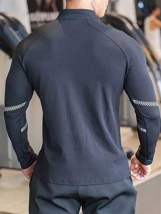 Men's Quick-Dry Compression Sports Jacket