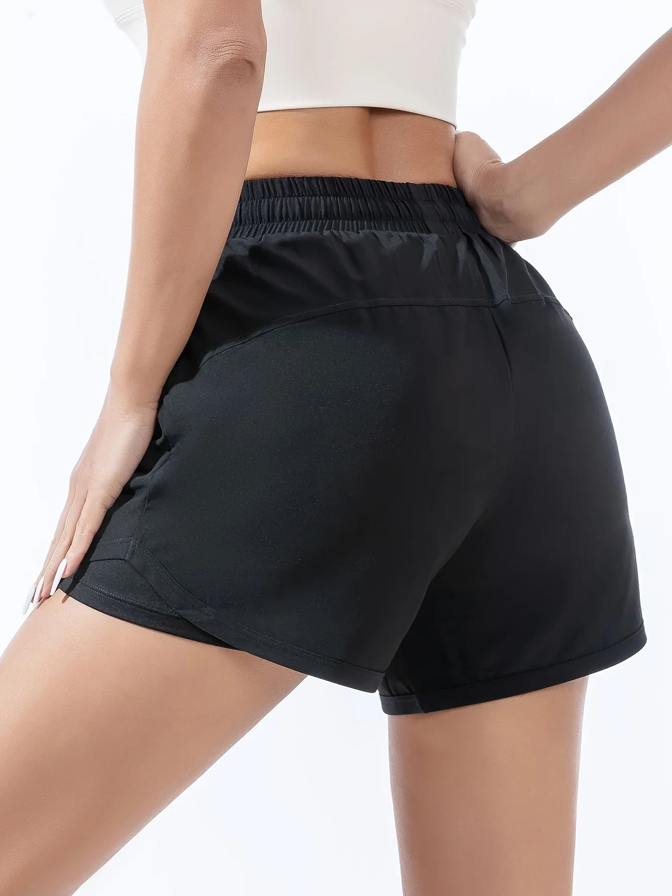 Women's Quick-Dry Athletic Workout Shorts