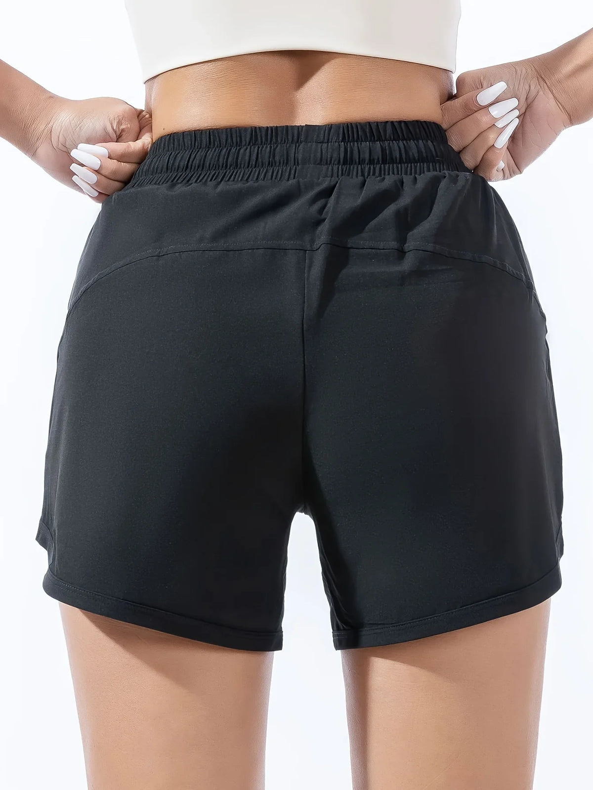 Women's Quick-Dry Athletic Workout Shorts