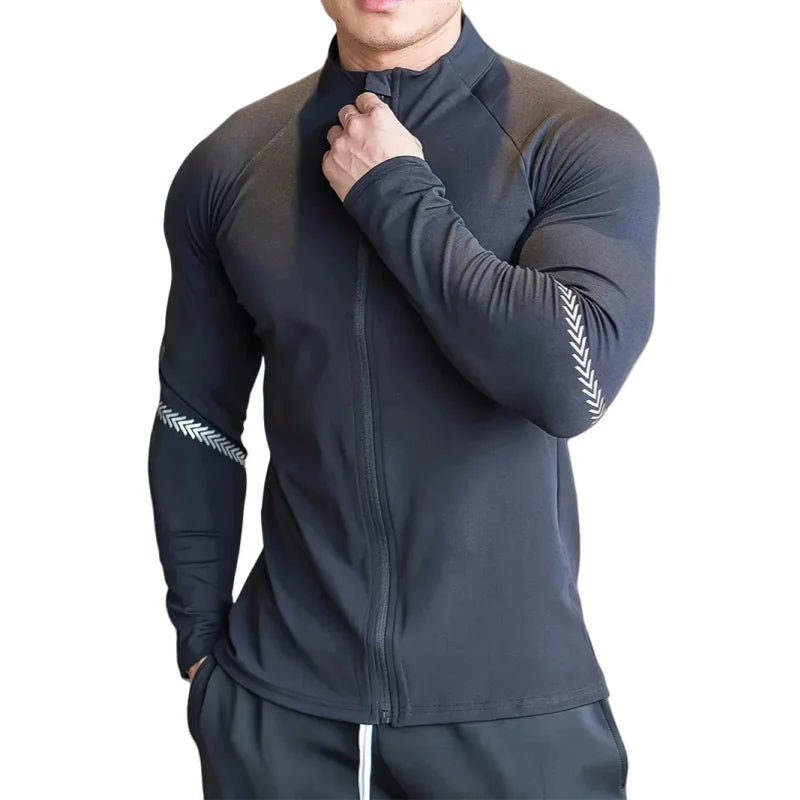 Men's Quick-Dry Compression Sports Jacket