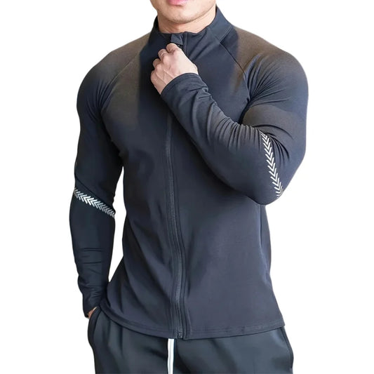 Men's Quick-Dry Compression Sports Jacket