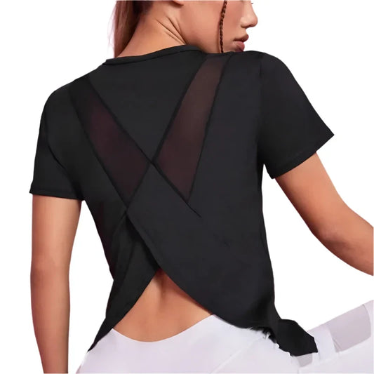 Seamless Women's Athletic Crop Top