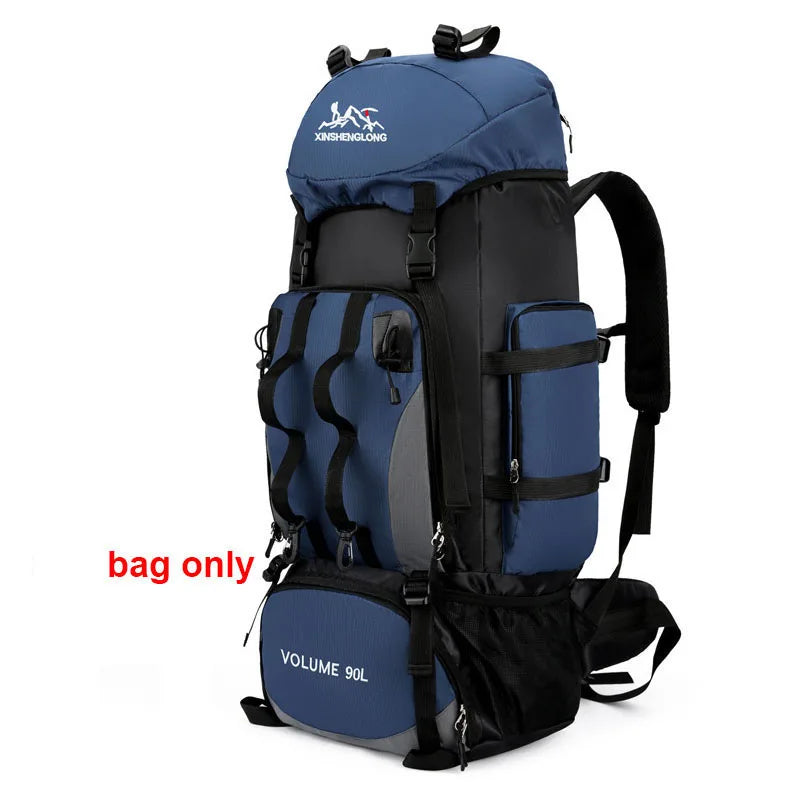 90L Waterproof Large Capacity Hiking Backpack