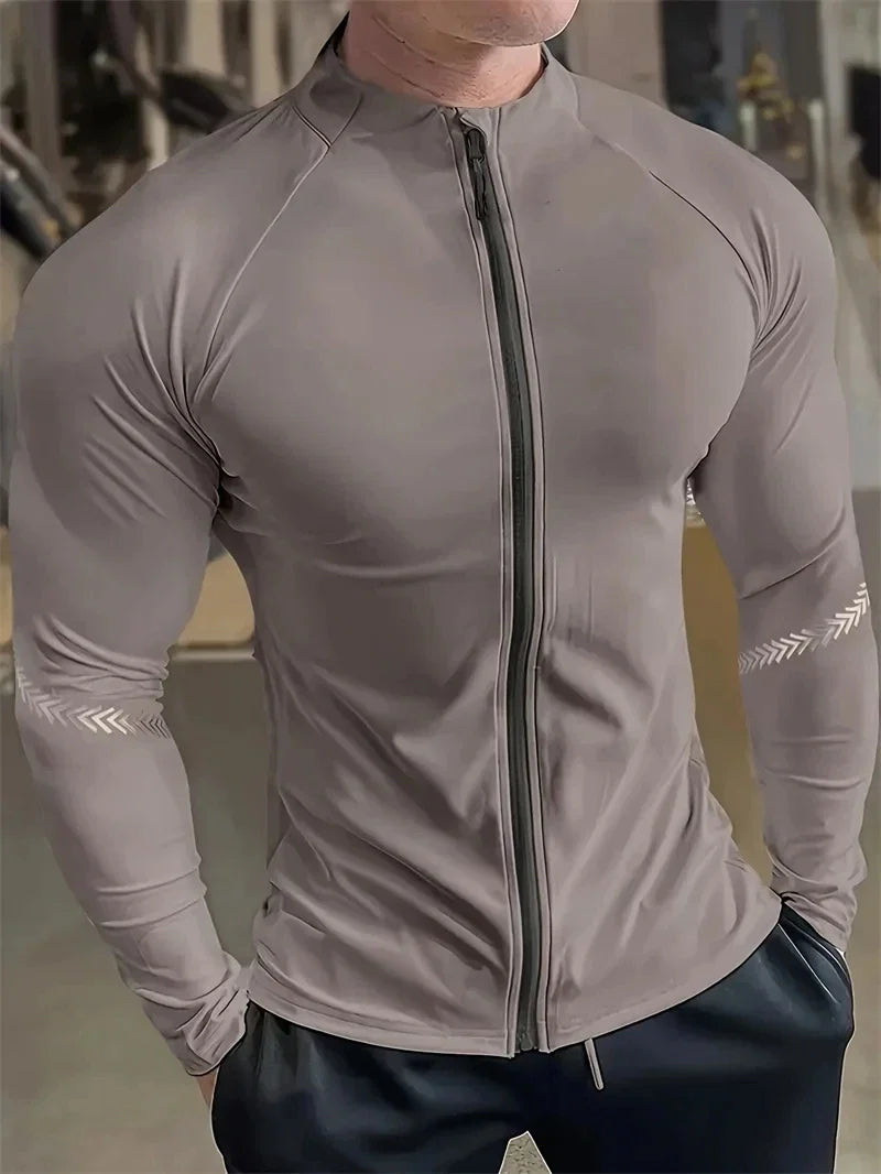 Men's Quick-Dry Compression Sports Jacket
