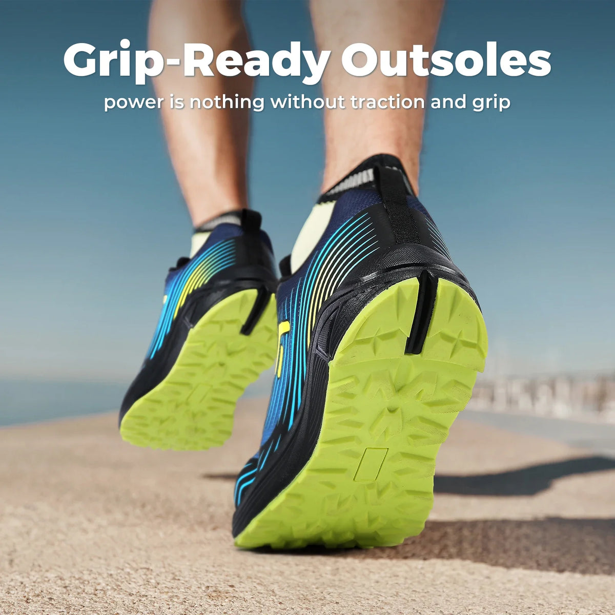 Men's Breathable Wide Trail Running Shoes