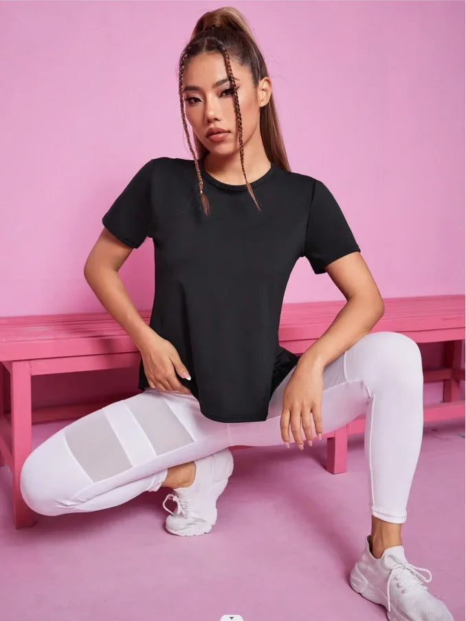 Seamless Women's Athletic Crop Top