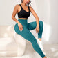 High-Waisted Sculpting Athletic Leggings