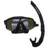Dive Mask And Black Snorkel Combo